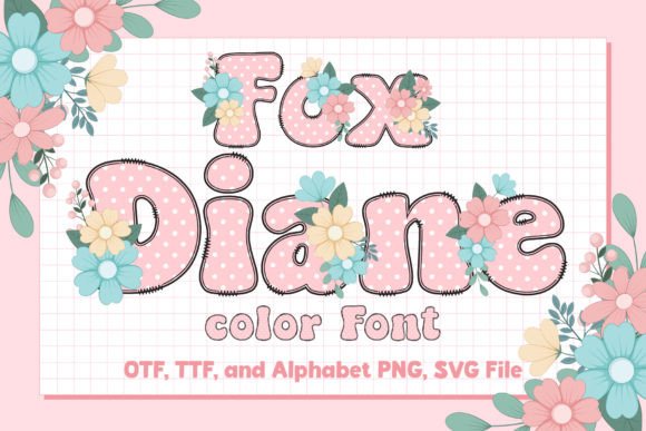 Discover Fox Diane: A Charming Color Font for Creative Projects