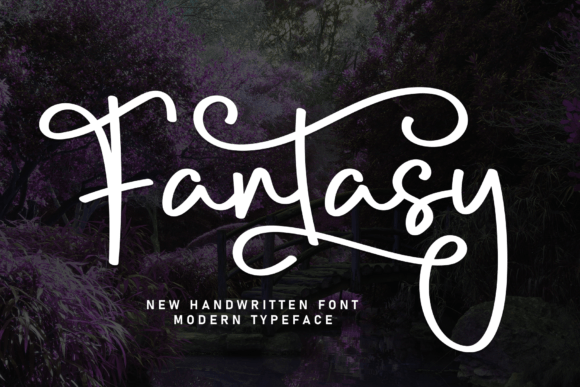 Discover the Fantasy Font: A Sweet Cursive Typeface for Elegant Designs