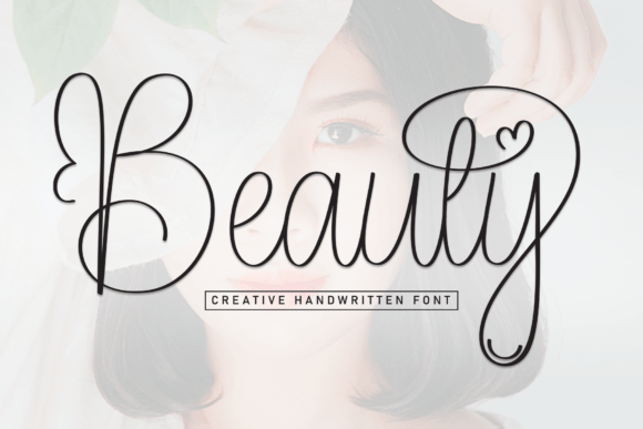 Discovering the Beauty Font: A Sweet and Cursive Typeface