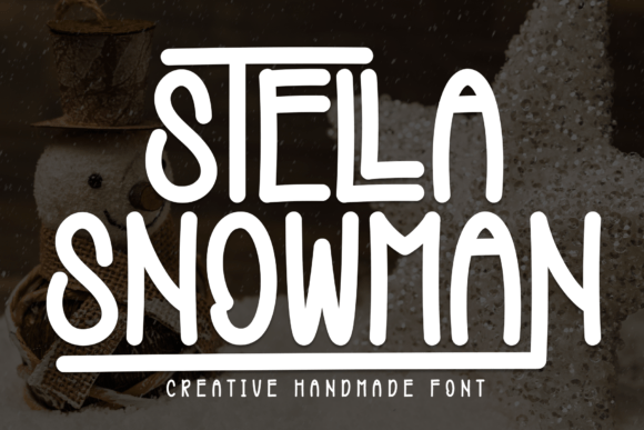 Discovering the Charm of the Stella Snowman Typeface