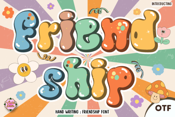 Rediscover Retro Flair with the Friendship Display Font